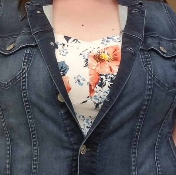 Torrid Flared Tank Blouse - Picture 7 of 10